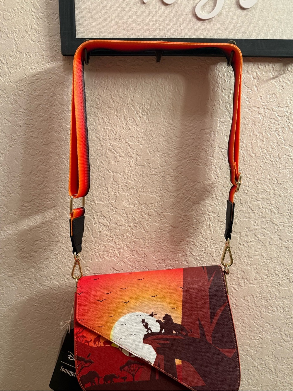 The Lion King 30th Anniversary Pride Rock Crossbody Bag